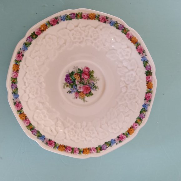 Vintage Crown Ducal Gainsborough England Teacup and Saucer Set, RN749657 - Picture 7 of 7